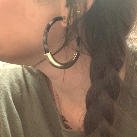 BaubleBar Hoop Earrings - Picture 3 of 3